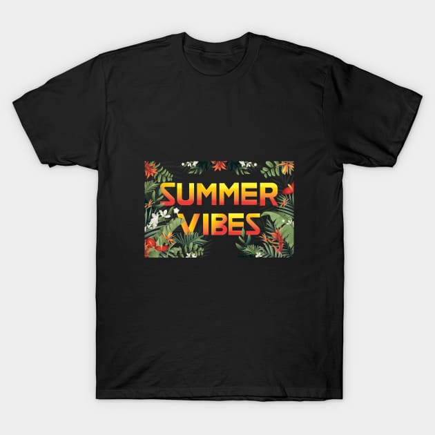 Summer Vibes T-Shirt by PEoNyByPhuc